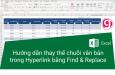 Hướng dẫn thay thế chuỗi văn bản trong Hyperlink bằng Find & Replace trong Excel